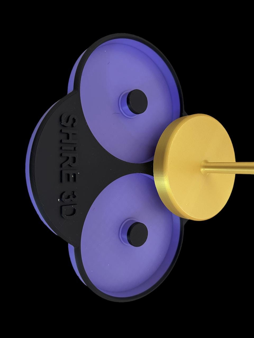 Crochet Yarn Spinner | Choose 10mm or 15mm Thickness | Single or Double Spinner | Variety of Colors - Shire 3D