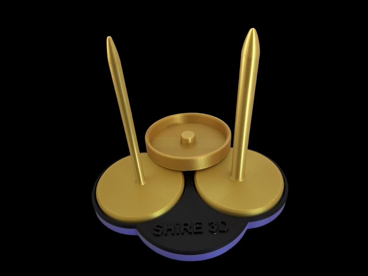 Crochet Yarn Spinner | Choose 10mm or 15mm Thickness | Single or Double Spinner | Variety of Colors - Shire 3D
