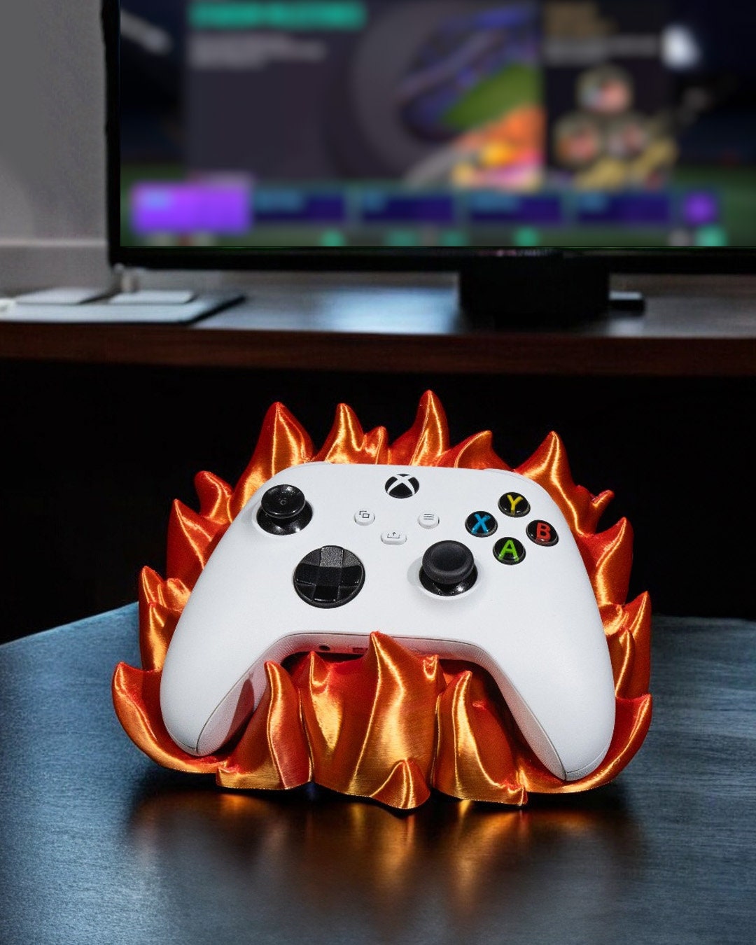 Cozy "Fire Pillow Controller Holder" – For Xbox, PS4, or PS5 – Custom Colors Just for You! - Shire 3D
